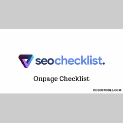 SEO CheckList